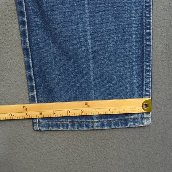 Wrangler FR Jeans Men's 36x36 Fits 36x35 Blue 13 Original Flame Resistant Denim - Picture 8 of 13